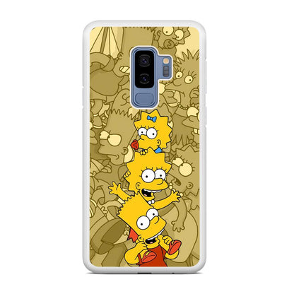 The Simpson Family Warmth Samsung Galaxy S9 Plus Case-Oxvistore