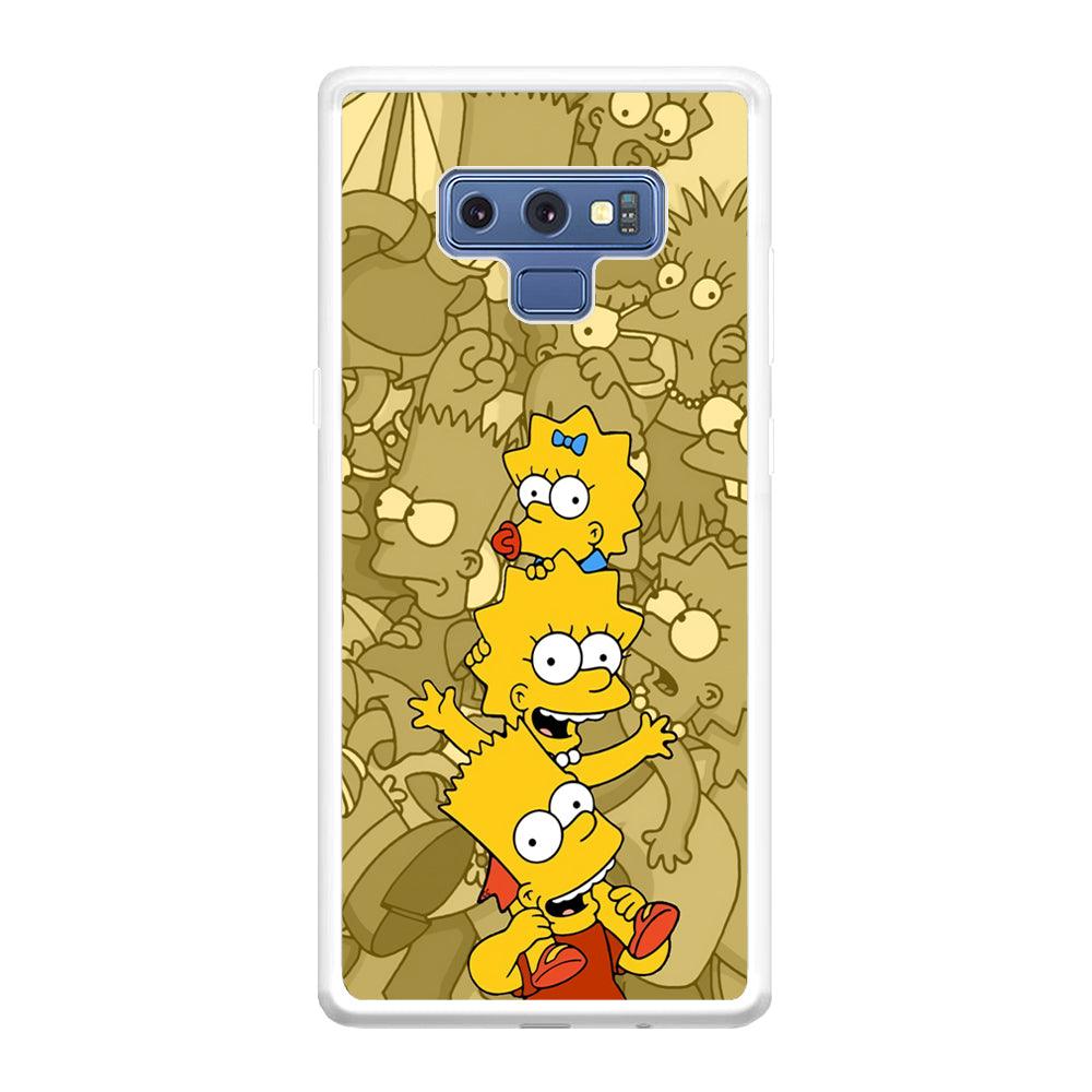 The Simpson Family Warmth Samsung Galaxy Note 9 Case-Oxvistore