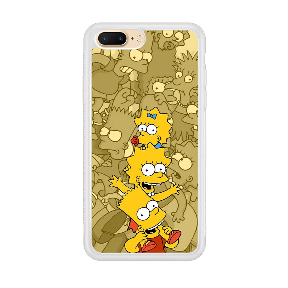 The Simpson Family Warmth iPhone 8 Plus Case-Oxvistore