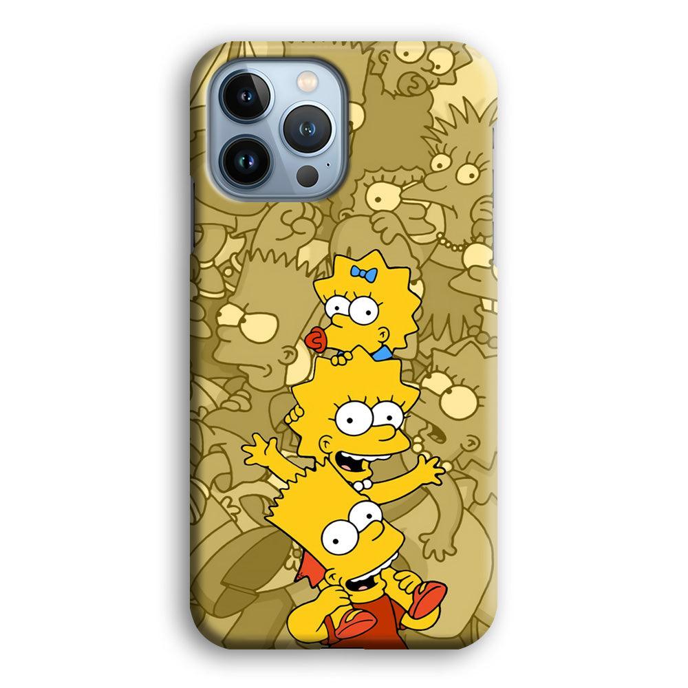 The Simpson Family Warmth iPhone 15 Pro Case-Oxvistore