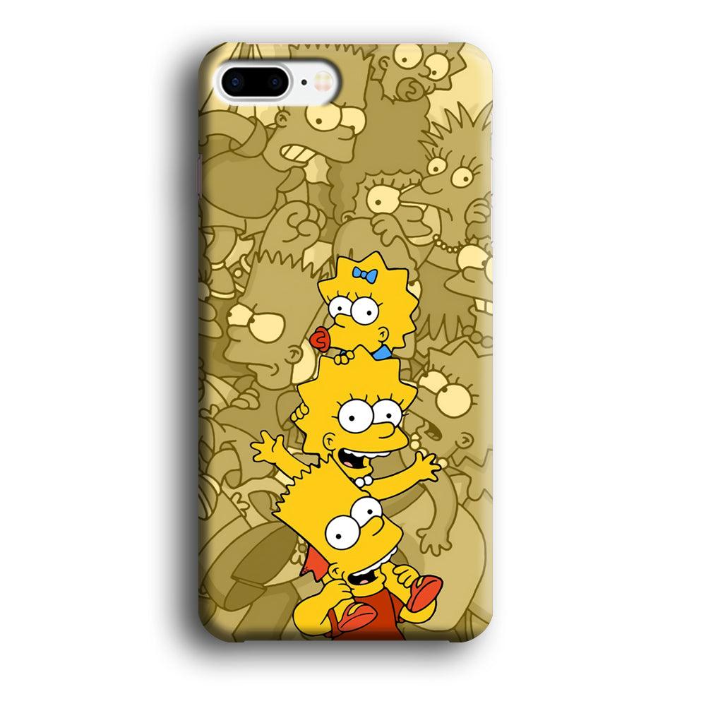 The Simpson Family Warmth iPhone 8 Plus Case-Oxvistore