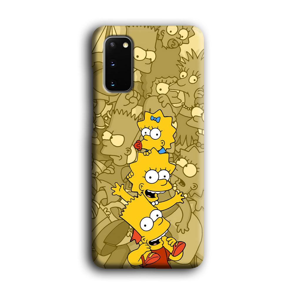 The Simpson Family Warmth Samsung Galaxy S20 Case-Oxvistore