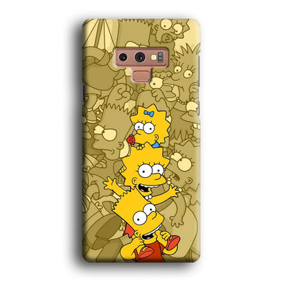 The Simpson Family Warmth Samsung Galaxy Note 9 Case-Oxvistore