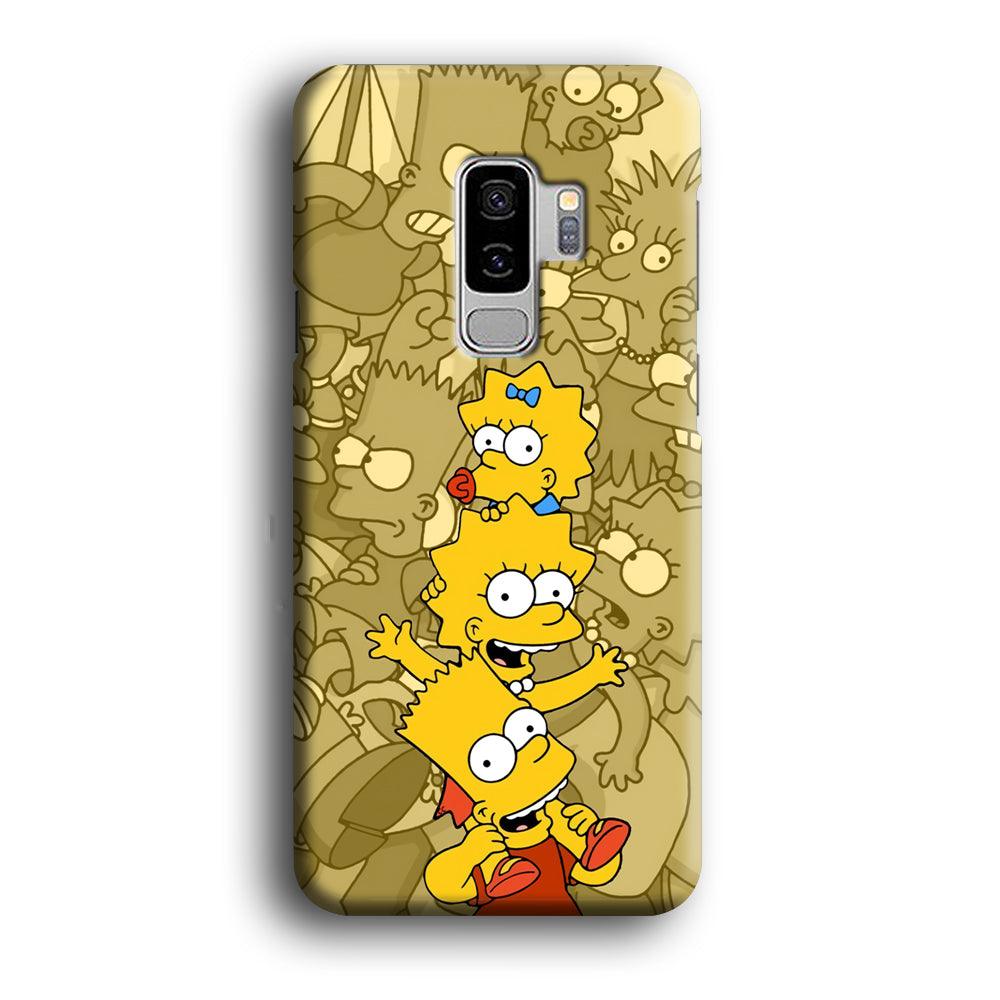 The Simpson Family Warmth Samsung Galaxy S9 Plus Case-Oxvistore