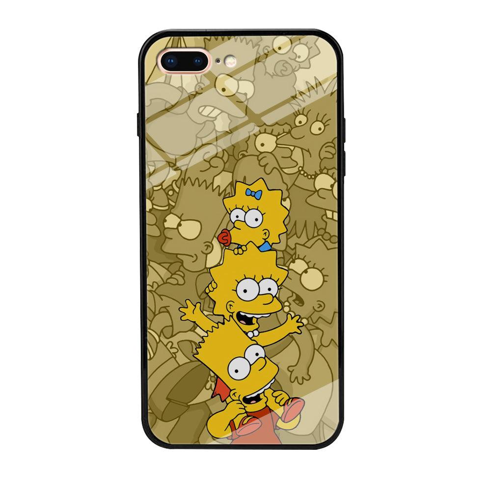 The Simpson Family Warmth iPhone 8 Plus Case-Oxvistore