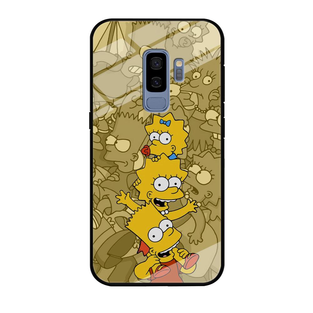 The Simpson Family Warmth Samsung Galaxy S9 Plus Case-Oxvistore