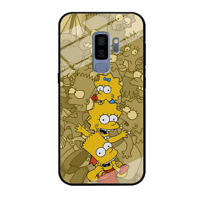 The Simpson Family Warmth Samsung Galaxy S9 Plus Case-Oxvistore