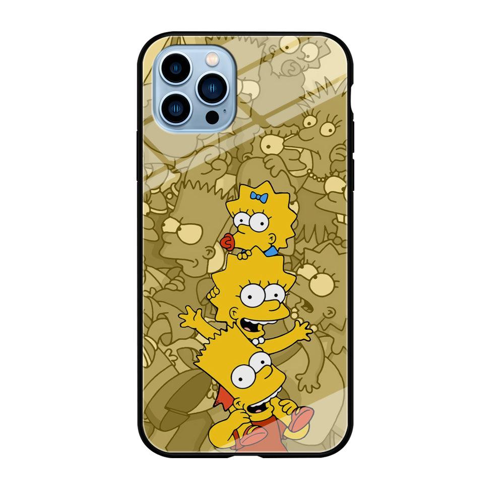 The Simpson Family Warmth iPhone 12 Pro Case-Oxvistore