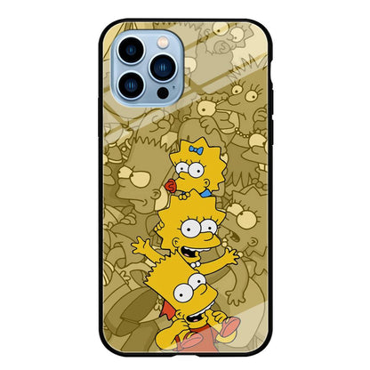 The Simpson Family Warmth iPhone 15 Pro Max Case-Oxvistore