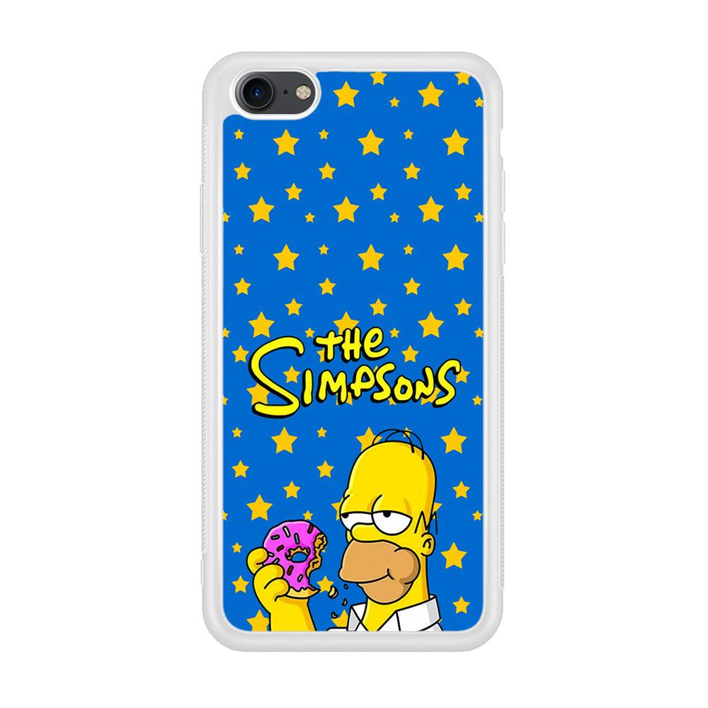 The Simpson Feel Good with Donut iPhone 8 Case-Oxvistore