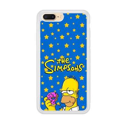 The Simpson Feel Good with Donut iPhone 7 Plus Case-Oxvistore