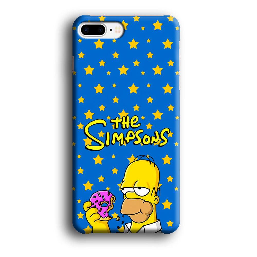 The Simpson Feel Good with Donut iPhone 7 Plus Case-Oxvistore