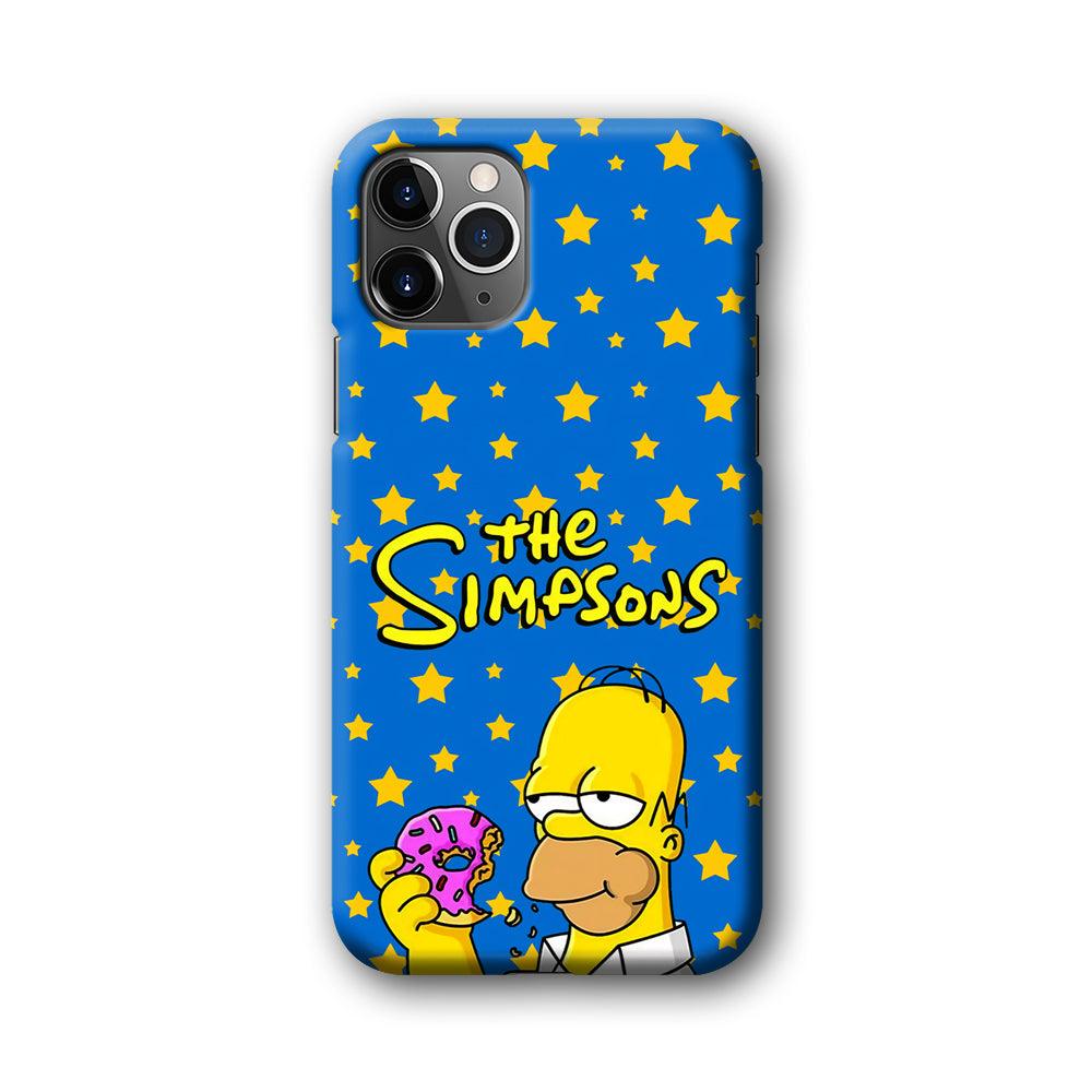 The Simpson Feel Good with Donut iPhone 11 Pro Max Case-Oxvistore