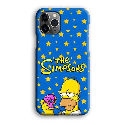 The Simpson Feel Good with Donut iPhone 12 Pro Max Case-Oxvistore