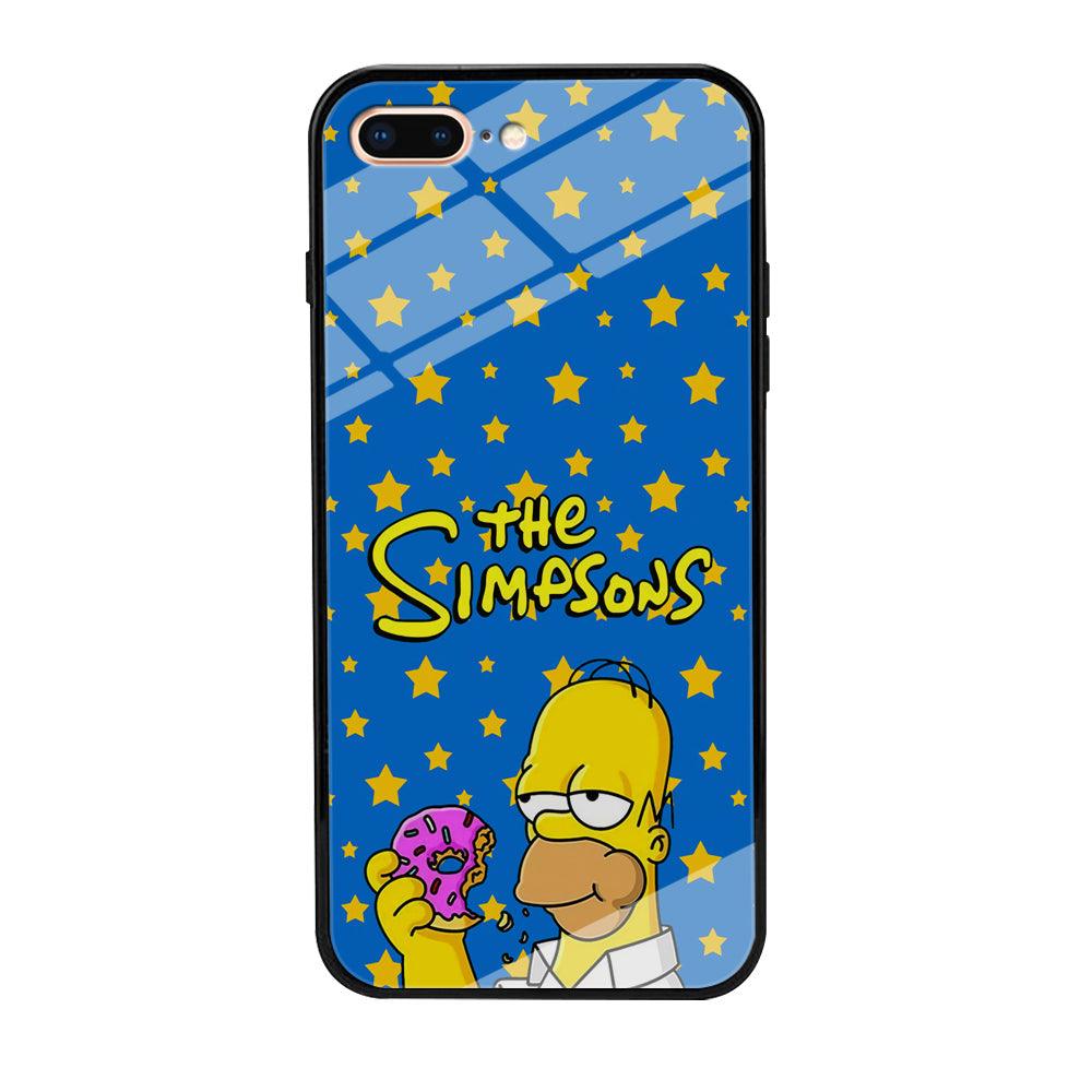 The Simpson Feel Good with Donut iPhone 7 Plus Case-Oxvistore