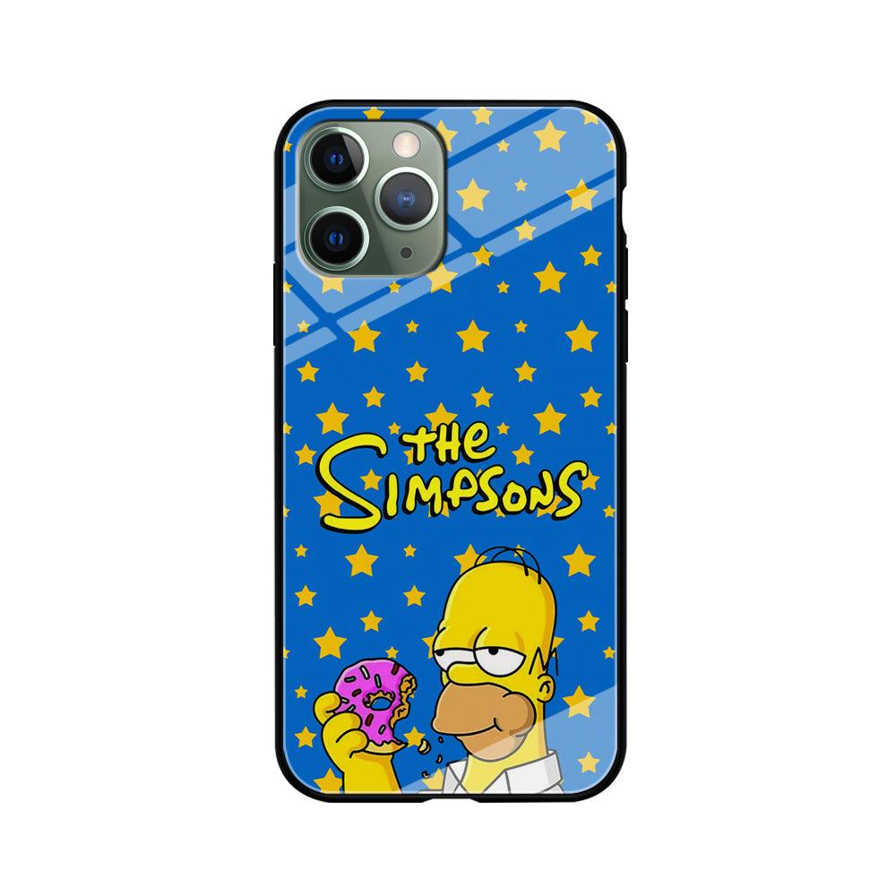 The Simpson Feel Good with Donut iPhone 11 Pro Case-Oxvistore