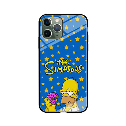 The Simpson Feel Good with Donut iPhone 11 Pro Case-Oxvistore