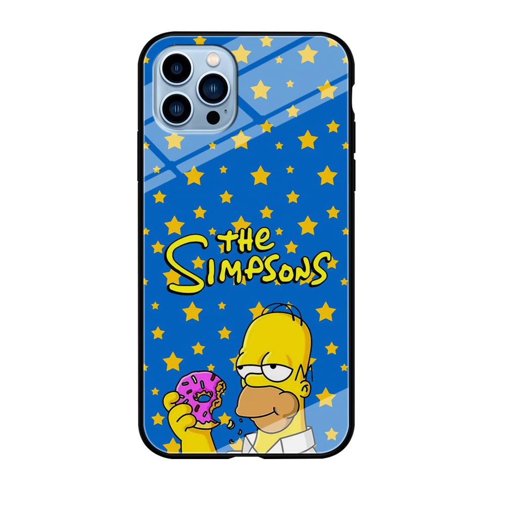 The Simpson Feel Good with Donut iPhone 12 Pro Max Case-Oxvistore