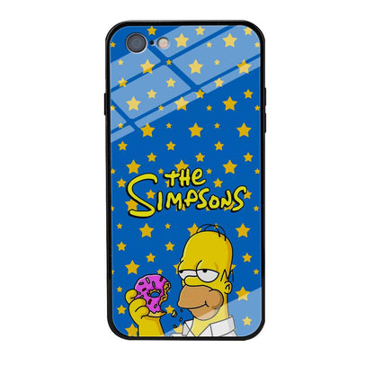 The Simpson Feel Good with Donut iPhone 6 Plus | 6s Plus Case-Oxvistore