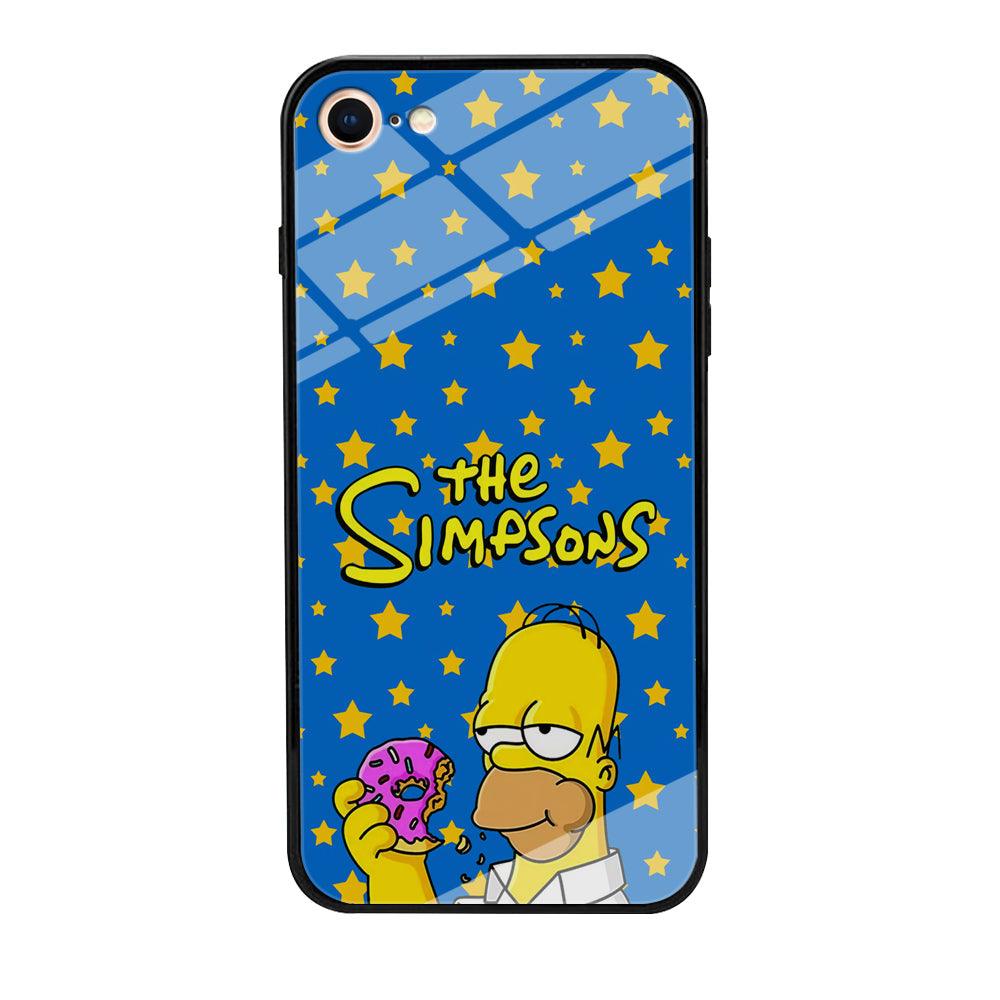 The Simpson Feel Good with Donut iPhone 8 Case-Oxvistore