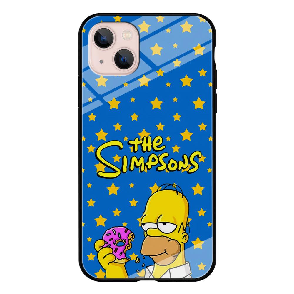 The Simpson Feel Good with Donut iPhone 14 Case-Oxvistore