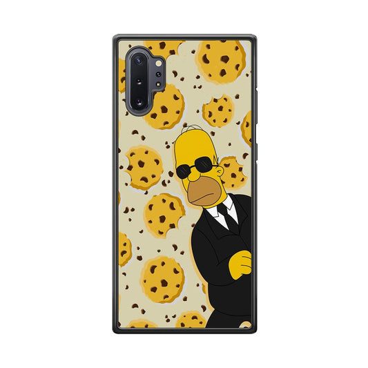 The Simpson Homer Cookies Seeker Samsung Galaxy Note 10 Plus Case-Oxvistore