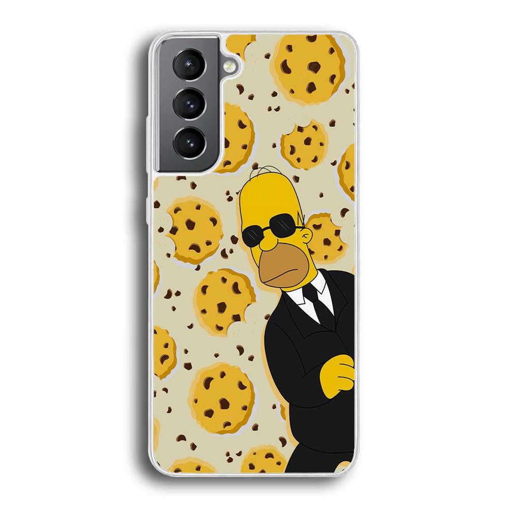 The Simpson Homer Cookies Seeker Samsung Galaxy S21 Plus Case-Oxvistore