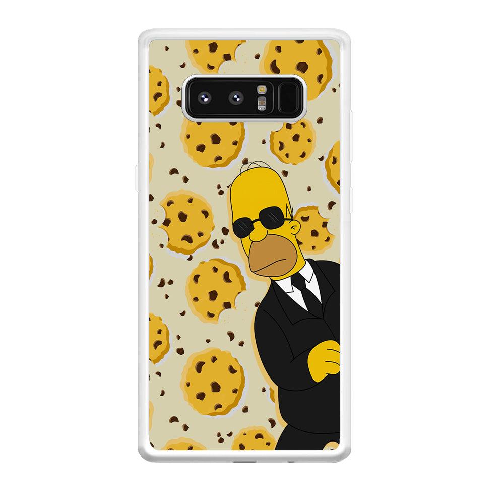 The Simpson Homer Cookies Seeker Samsung Galaxy Note 8 Case-Oxvistore