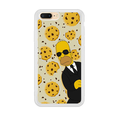 The Simpson Homer Cookies Seeker iPhone 8 Plus Case-Oxvistore