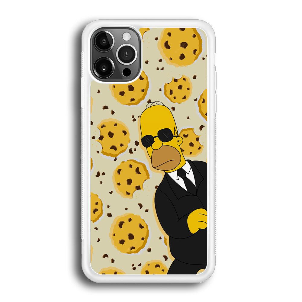 The Simpson Homer Cookies Seeker iPhone 12 Pro Max Case-Oxvistore