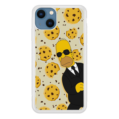 The Simpson Homer Cookies Seeker iPhone 14 Case-Oxvistore