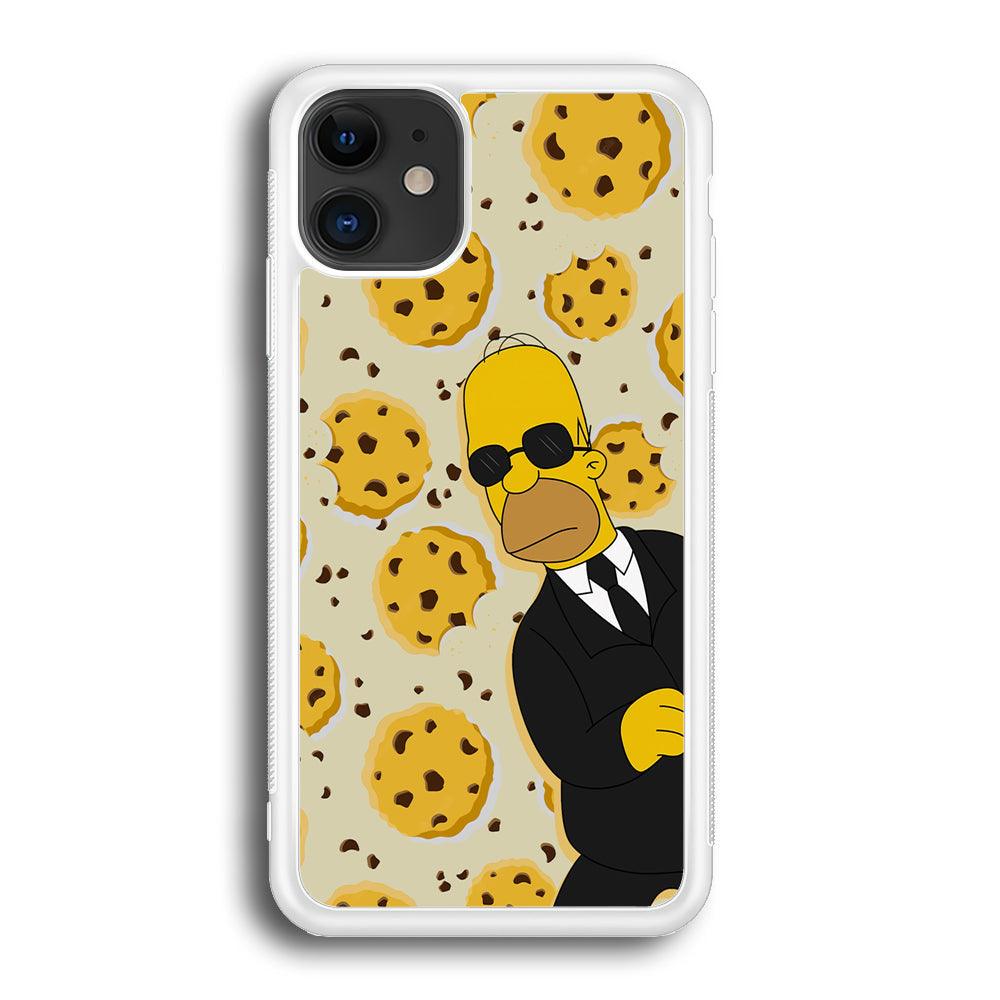 The Simpson Homer Cookies Seeker iPhone 12 Case-Oxvistore