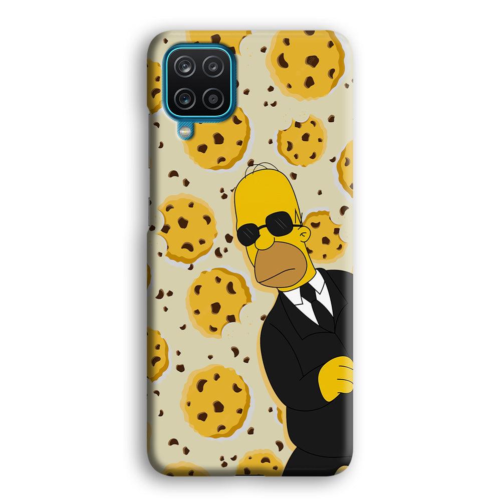 The Simpson Homer Cookies Seeker Samsung Galaxy A12 Case-Oxvistore