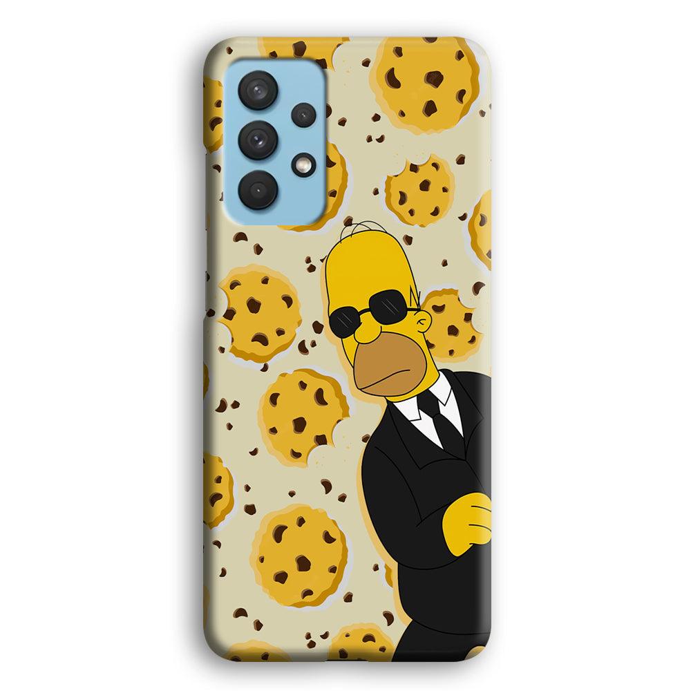 The Simpson Homer Cookies Seeker Samsung Galaxy A32 Case-Oxvistore