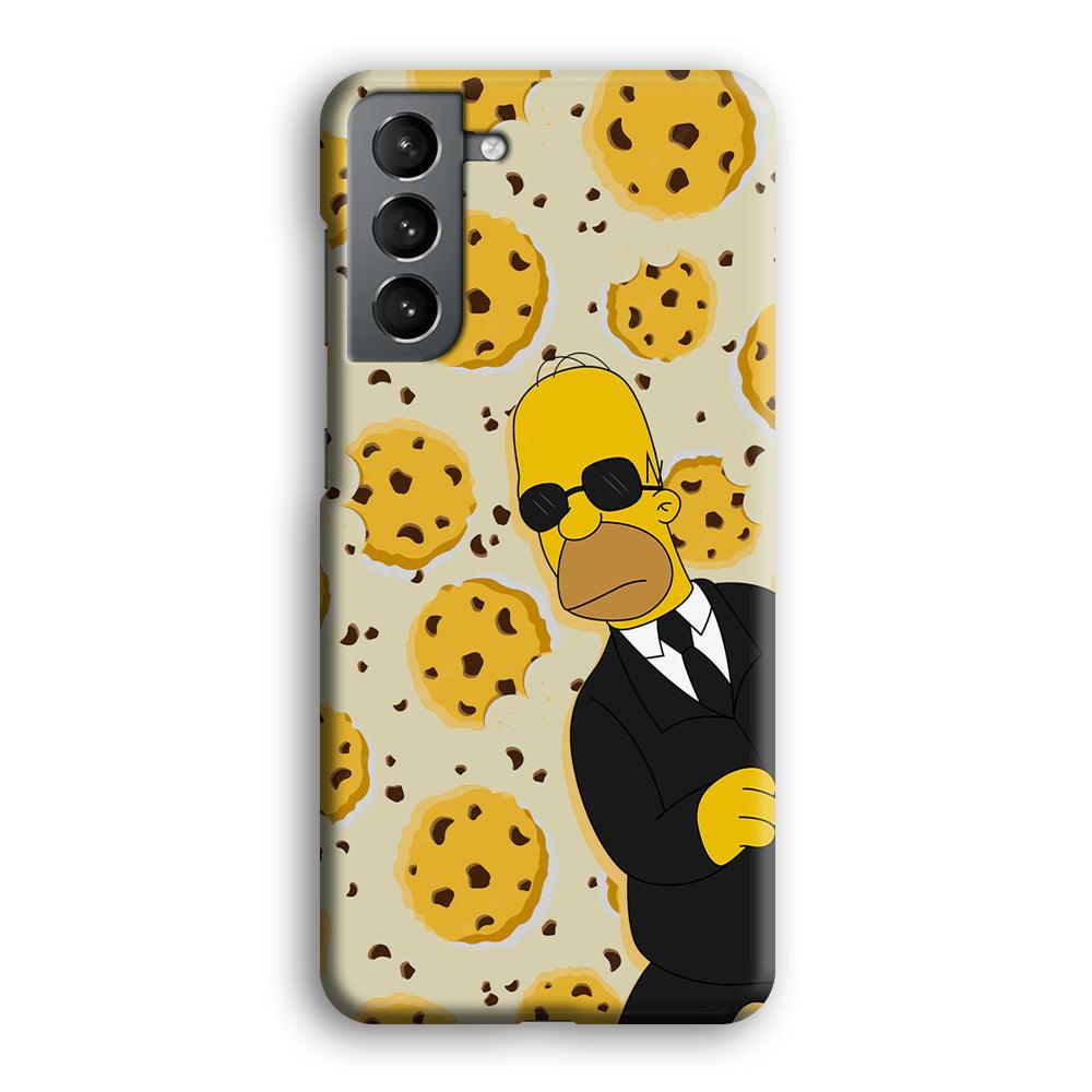 The Simpson Homer Cookies Seeker Samsung Galaxy S21 Case-Oxvistore