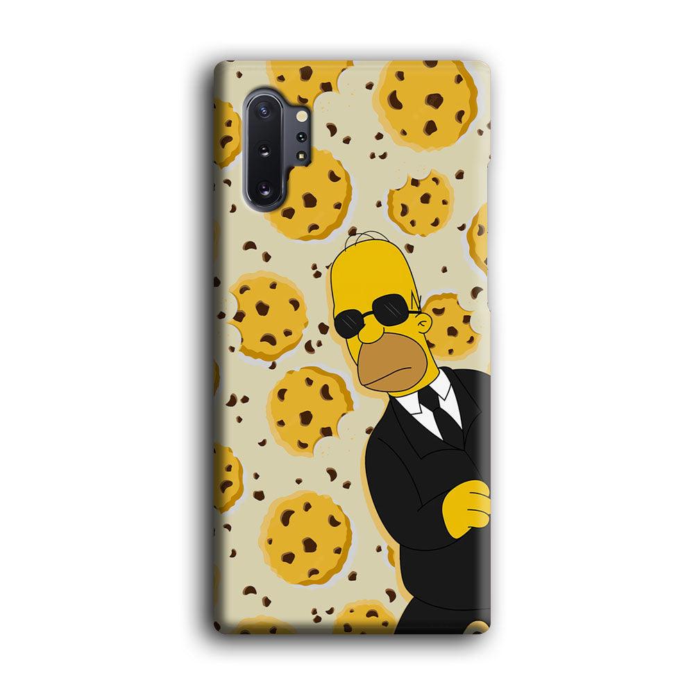 The Simpson Homer Cookies Seeker Samsung Galaxy Note 10 Plus Case-Oxvistore