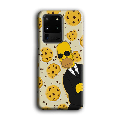 The Simpson Homer Cookies Seeker Samsung Galaxy S20 Ultra Case-Oxvistore