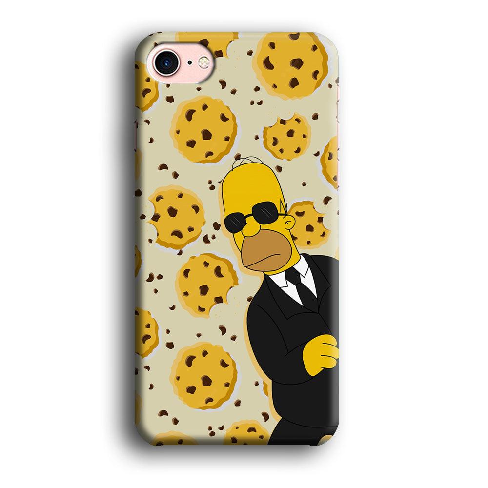 The Simpson Homer Cookies Seeker iPhone 8 Case-Oxvistore