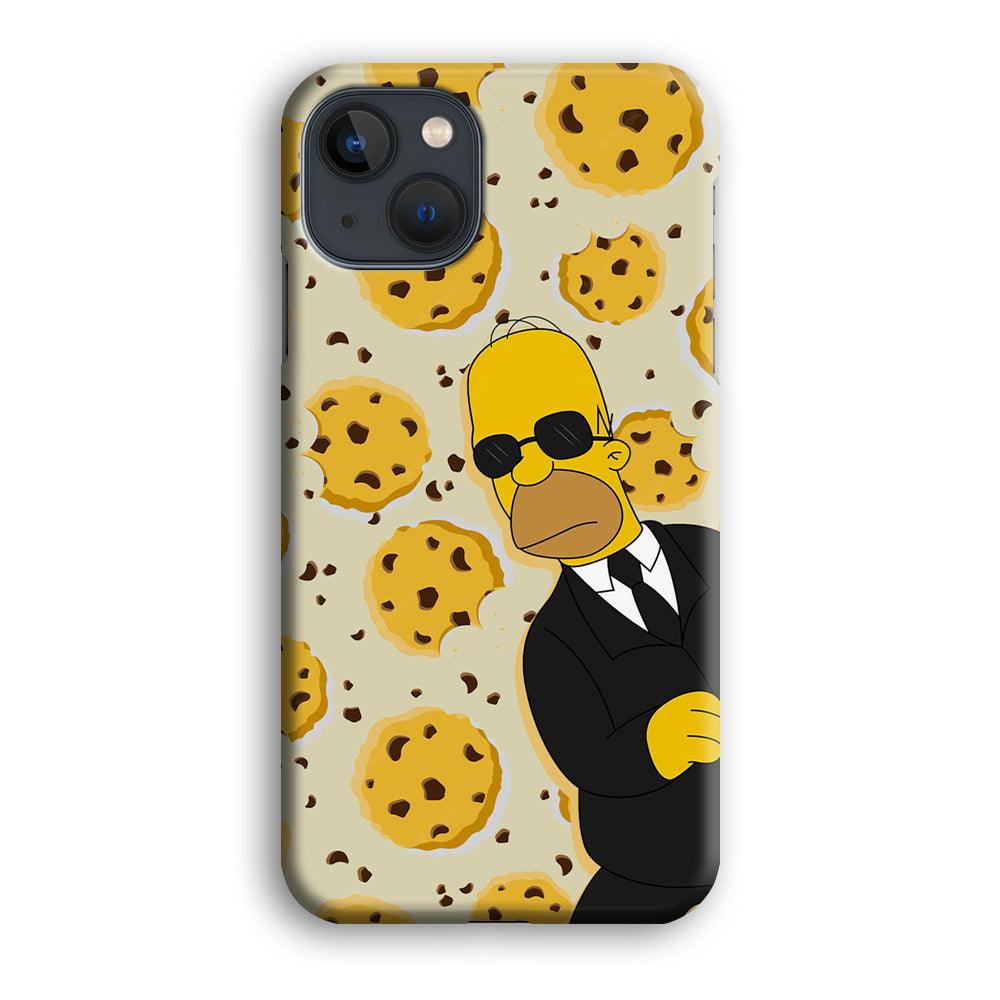 The Simpson Homer Cookies Seeker iPhone 14 Case-Oxvistore