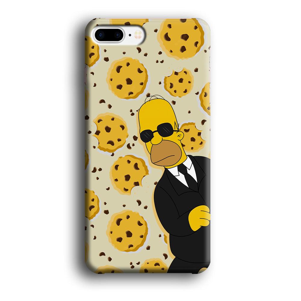 The Simpson Homer Cookies Seeker iPhone 8 Plus Case-Oxvistore