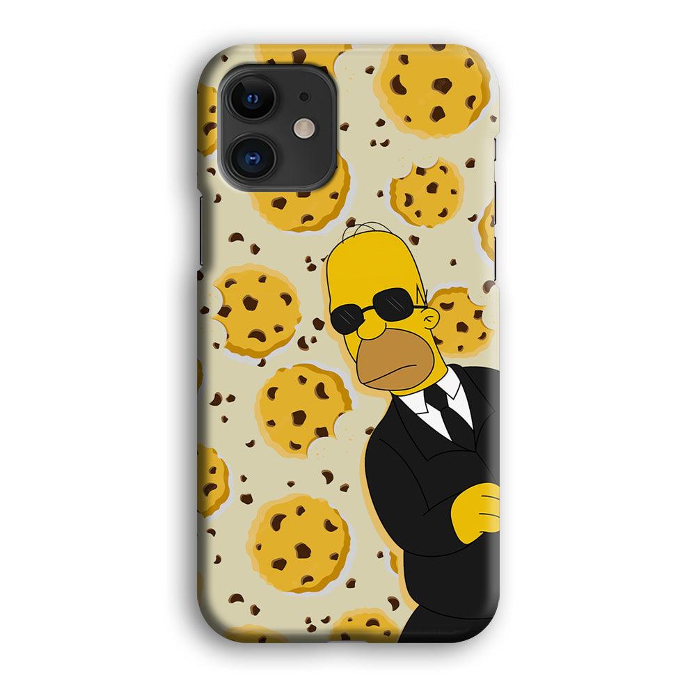 The Simpson Homer Cookies Seeker iPhone 12 Case-Oxvistore