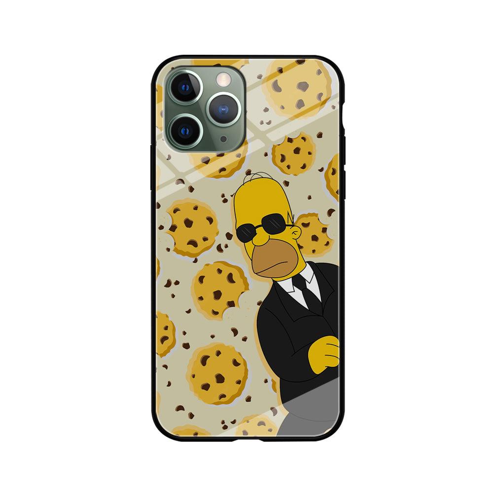 The Simpson Homer Cookies Seeker iPhone 11 Pro Max Case-Oxvistore