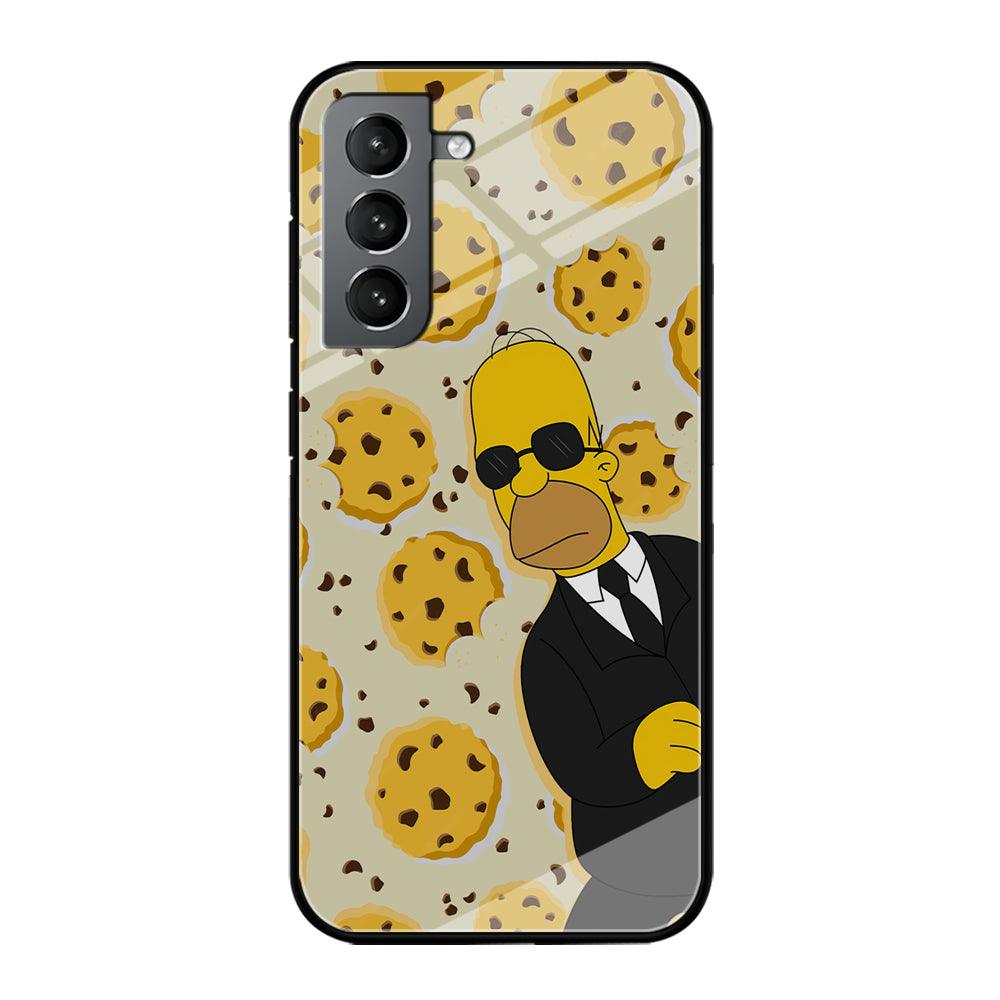 The Simpson Homer Cookies Seeker Samsung Galaxy S21 Plus Case-Oxvistore