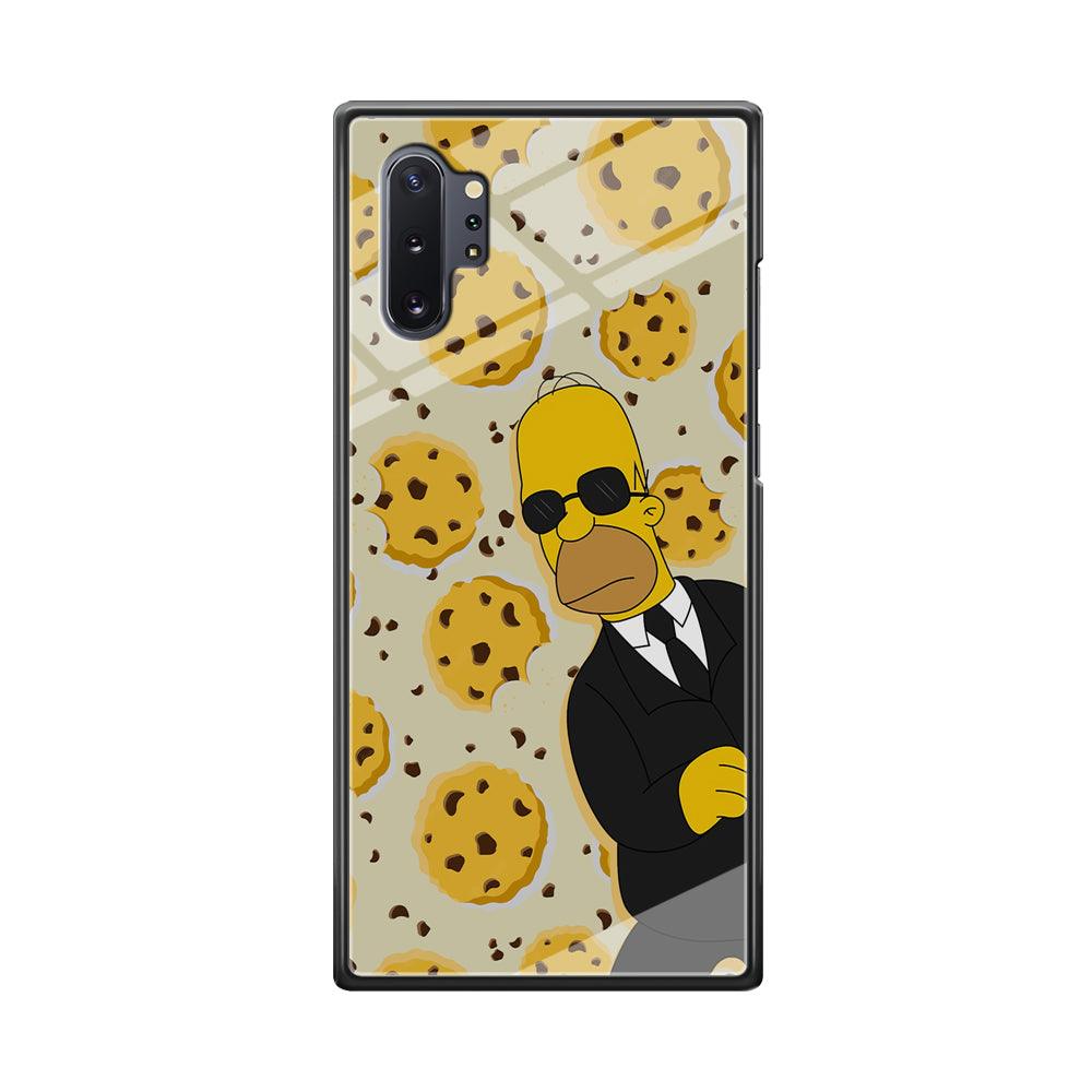 The Simpson Homer Cookies Seeker Samsung Galaxy Note 10 Plus Case-Oxvistore