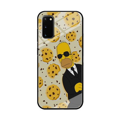 The Simpson Homer Cookies Seeker Samsung Galaxy S20 Case-Oxvistore