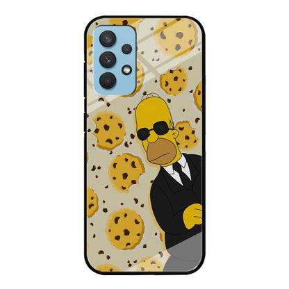 The Simpson Homer Cookies Seeker Samsung Galaxy A32 Case-Oxvistore