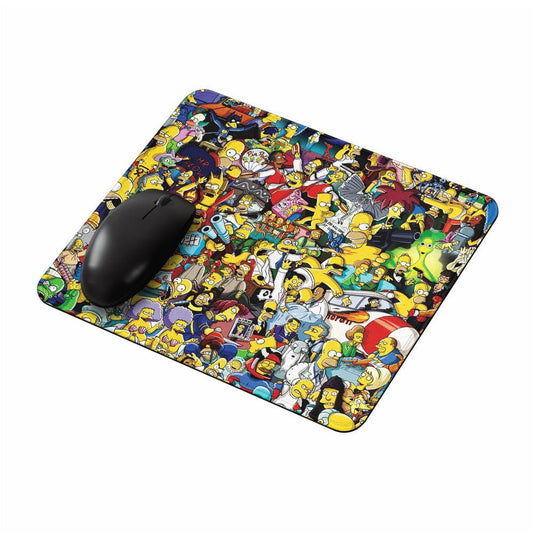 The Simpsons All Characters Mouse Pads-Oxvistore