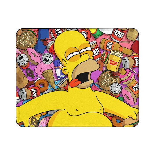 The Simpsons Homer Junk Food Mouse Pads-18x21 CM-Oxvistore