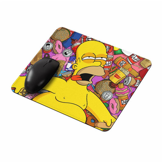 The Simpsons Homer Junk Food Mouse Pads-Oxvistore