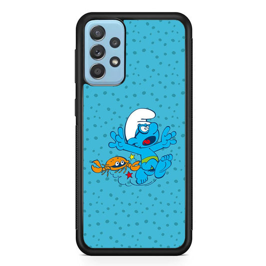 The Smurfs Don't Be Naughty Samsung Galaxy A72 Case-Oxvistore